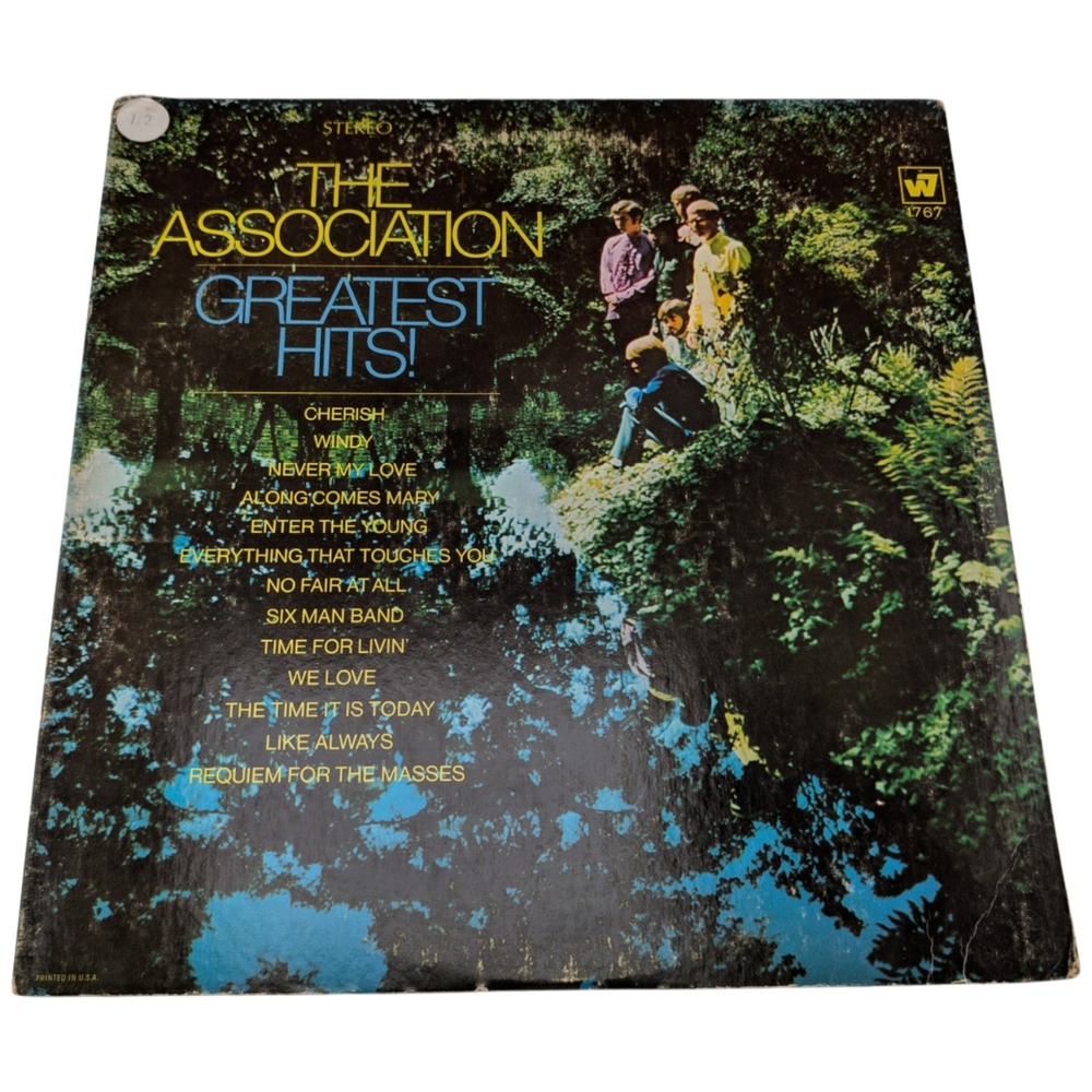 The Association's Greatest Hits LP Stereo US 1968 WS 1767 VG/VG